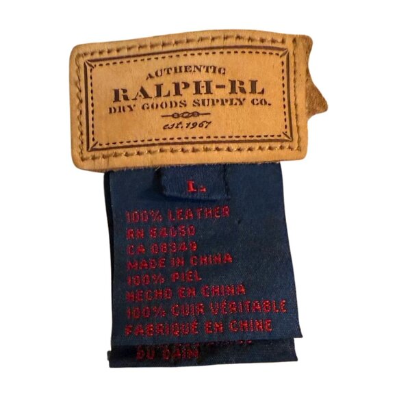 Deadstock Ralph Lauren Ralph-RL 100% Suede Leather Fringe Vest | Western Boho - Picture 3 of 3